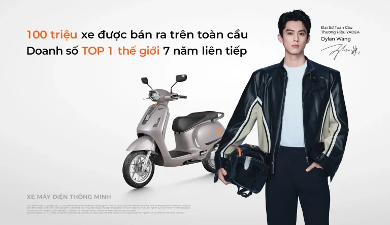 Đại sứ YADEA Vương Hạc Đệ Về YADEA