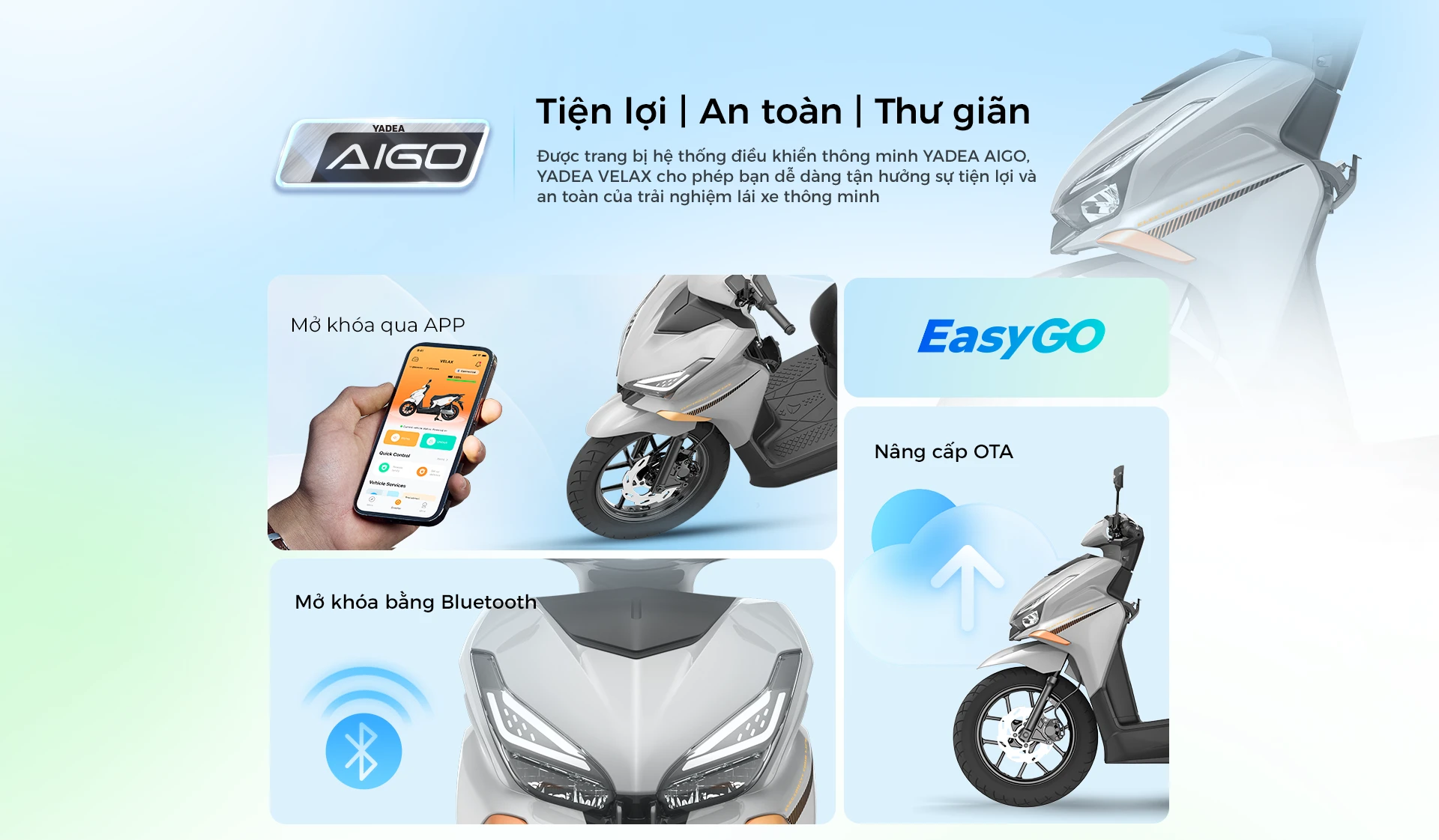 Xe Máy Điện YADEA Velax