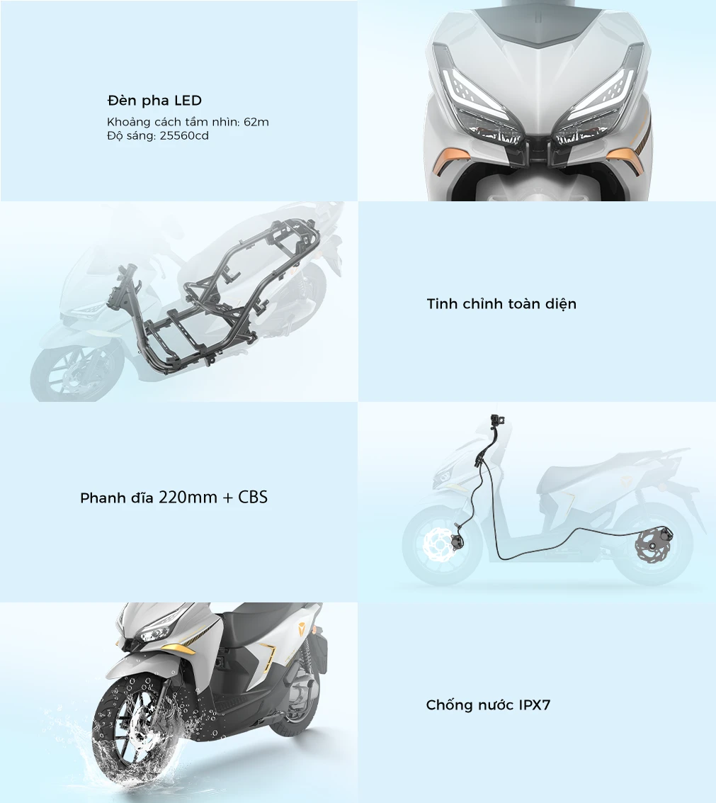 Xe Máy Điện YADEA Velax
