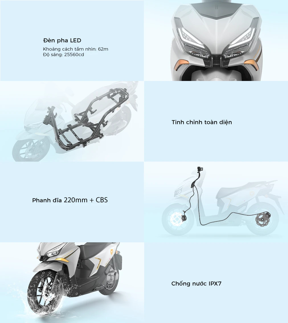 Xe Máy Điện Yadea Velax U