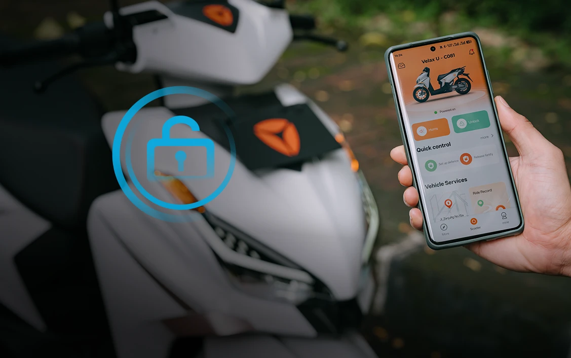 Mở khóa qua App