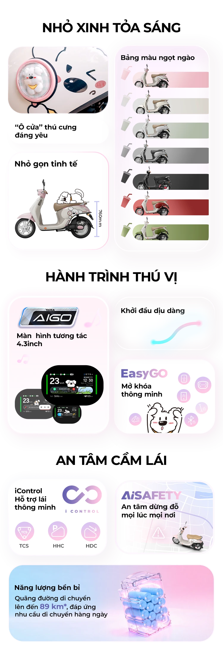 Xe Máy Điện YADEA OMEE