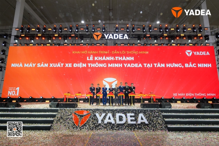 Khánh thành nhà máy thông minh ở Tân Hưng Về YADEA