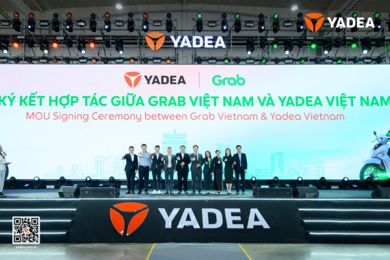Yadea hợp tác cùng Grap Về YADEA